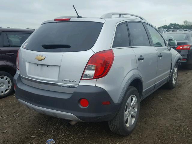 3GNAL2EK3ES672482 - 2014 CHEVROLET CAPTIVA LS 银色 照片 4