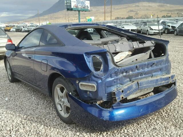 JTDDY38TX10047869 - 2001 TOYOTA CELICA GT- BLUE photo 3