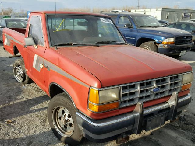 1FTCR10T1LUB62154 - 1990 FORD RANGER RED photo 1