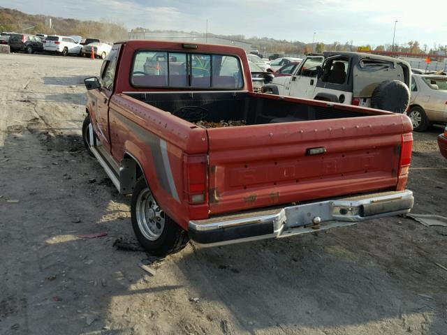 1FTCR10T1LUB62154 - 1990 FORD RANGER RED photo 3