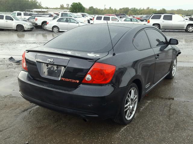 JTKDE177060142958 - 2006 TOYOTA SCION TC 黑色 照片 4