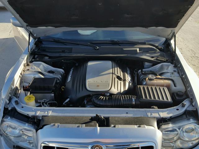 2C3KA63H87H792225 - 2007 CHRYSLER 300C SILVER photo 7