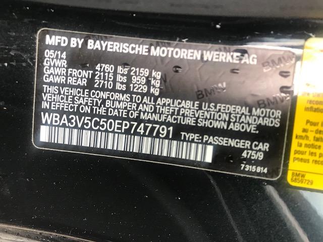 WBA3V5C50EP747791 - 2014 BMW 428 I BLACK photo 10