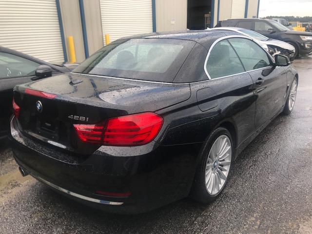 WBA3V5C50EP747791 - 2014 BMW 428 I BLACK photo 4