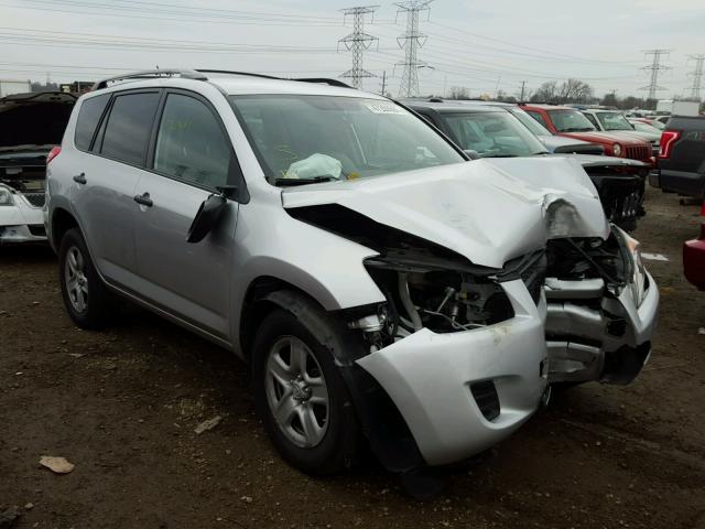 2T3BF4DV6AW029262 - 2010 TOYOTA RAV4 SILVER photo 1