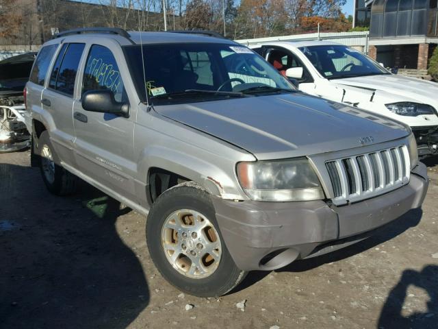 1J4GW48S84C296314 - 2004 JEEP GRAND CHER GRAY photo 1