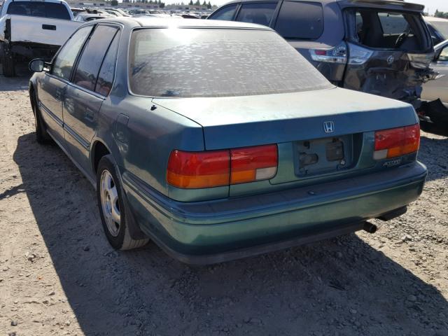 1HGCB7696PA153185 - 1993 HONDA ACCORD 10T GREEN photo 3