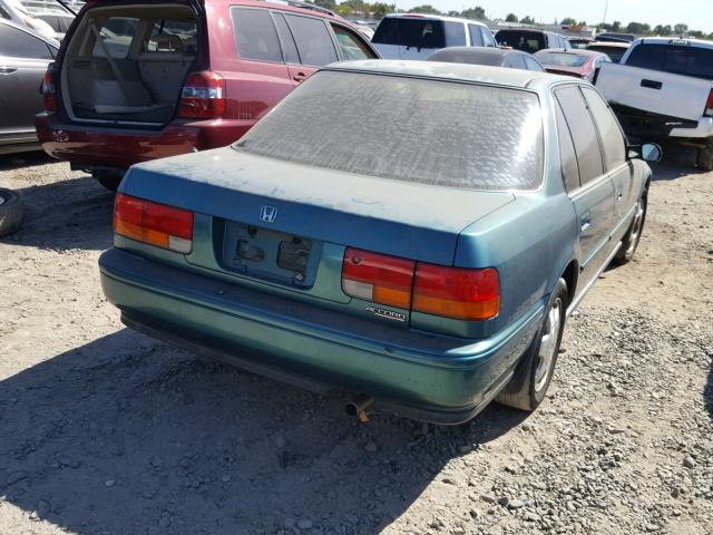 1HGCB7696PA153185 - 1993 HONDA ACCORD 10T GREEN photo 4