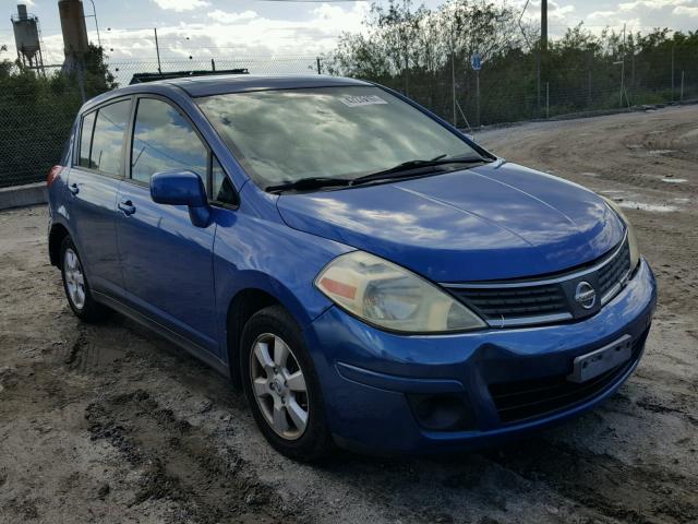 3N1BC13E09L369487 - 2009 NISSAN VERSA S BLUE photo 1