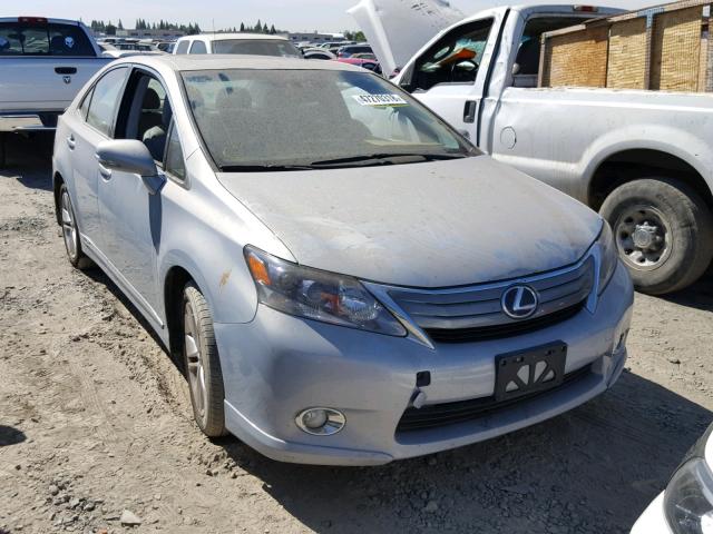 JTHBB1BA1A2007641 - 2010 LEXUS HS 250H SILVER photo 1