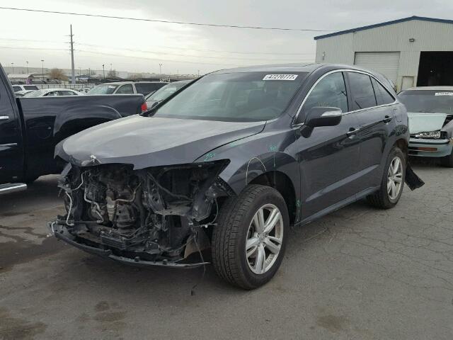 5J8TB4H54EL010584 - 2014 ACURA RDX TECHNO CHARCOAL photo 2