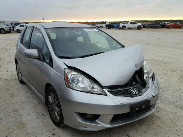 JHMGE8H54BC011131 - 2011 HONDA FIT SPORT SILVER photo 1