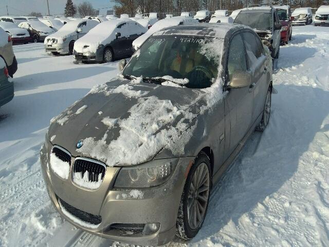 WBAPK7C56AA459518 - 2010 BMW 328 XI GOLD photo 2