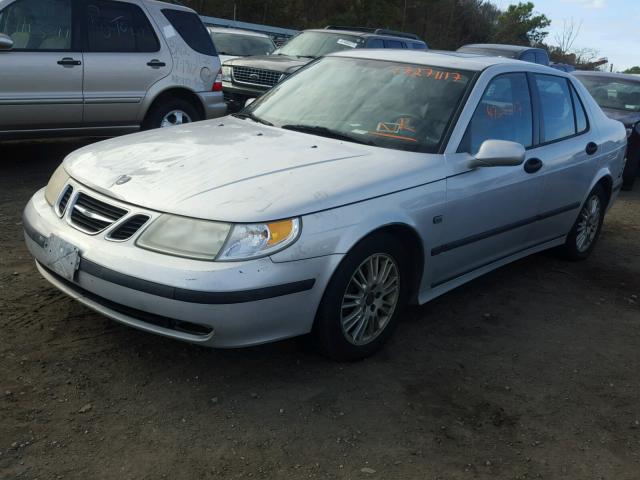 YS3ED49A453527485 - 2005 SAAB 9-5 ARC SILVER photo 2