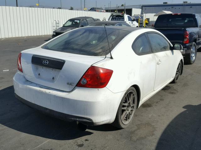 JTKDE177960110235 - 2006 TOYOTA SCION TC 白色 照片 4
