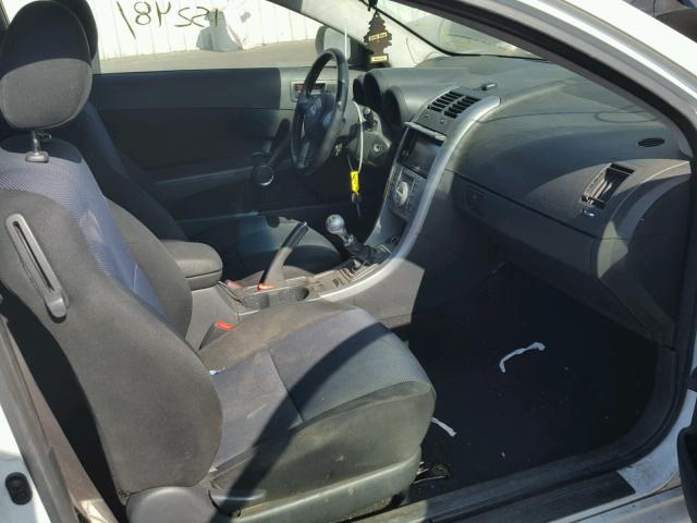 JTKDE177960110235 - 2006 TOYOTA SCION TC 白色 照片 5