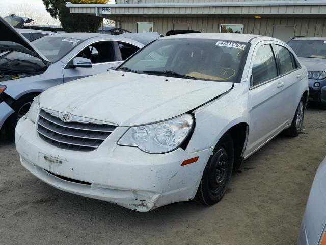 1C3CC4FB6AN183661 - 2010 CHRYSLER SEBRING TO WHITE photo 2