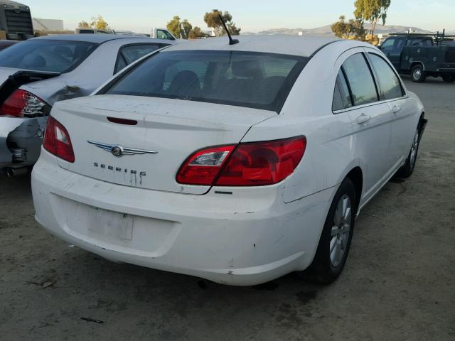 1C3CC4FB6AN183661 - 2010 CHRYSLER SEBRING TO WHITE photo 4