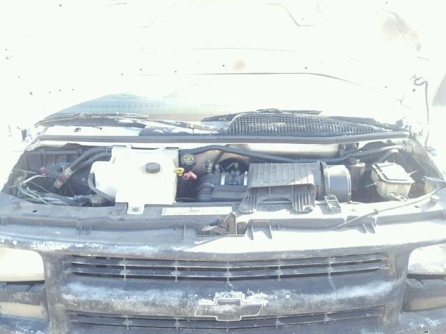 1GCGG25R411192807 - 2001 CHEVROLET EXPRESS G2 WHITE photo 7