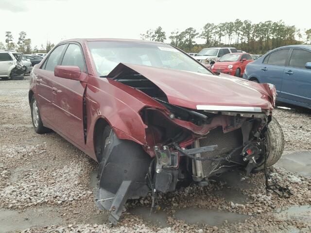 1G6DM577X40160658 - 2004 CADILLAC CTS MAROON photo 1