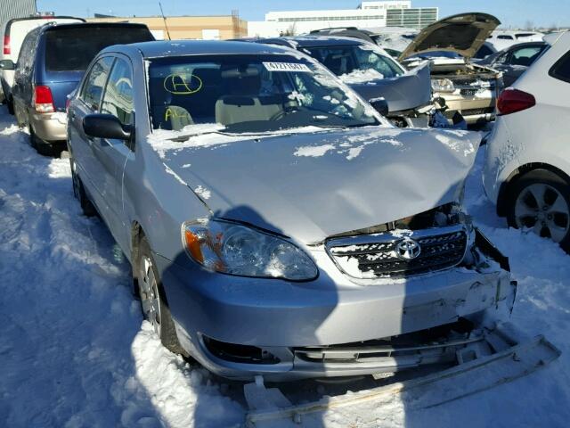 2T1BR32E25C865476 - 2005 TOYOTA COROLLA CE SILVER photo 1