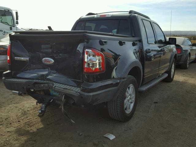 1FMEU3BE2AUA53549 - 2010 FORD EXPLORER S BLACK photo 4