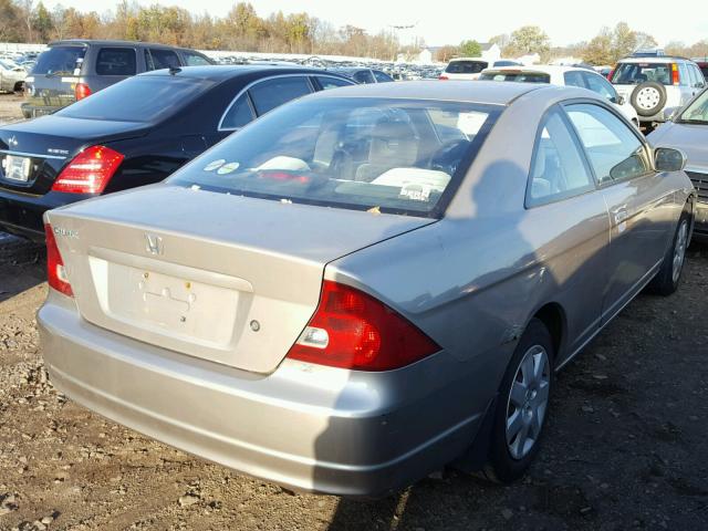 1HGEM22932L044885 - 2002 HONDA CIVIC EX GOLD photo 4