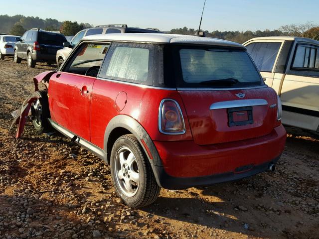 WMWMF3C50ATZ66774 - 2010 MINI COOPER RED photo 3