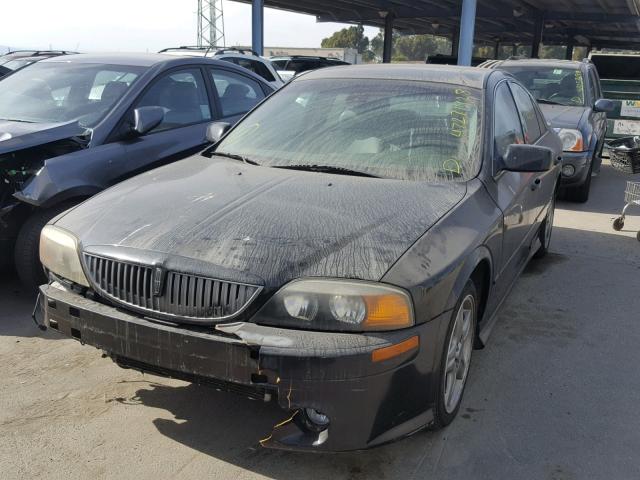 1LNHM87A82Y672795 - 2002 LINCOLN LS BLACK photo 2