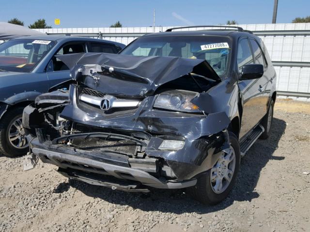 2HNYD18934H559912 - 2004 ACURA MDX TOURIN BLACK photo 2