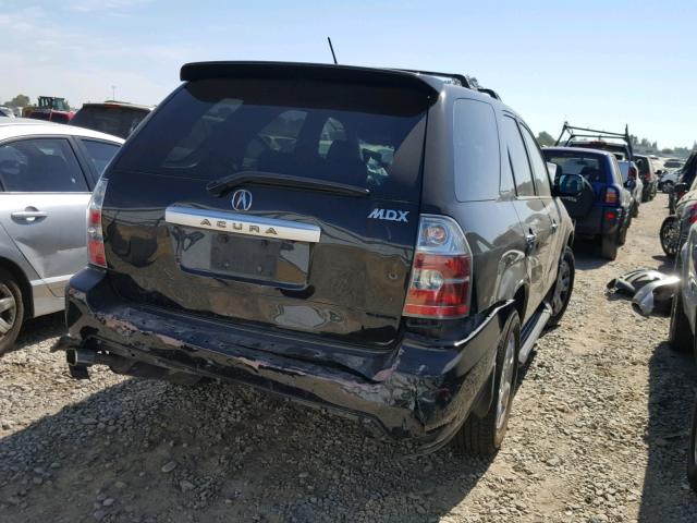 2HNYD18934H559912 - 2004 ACURA MDX TOURIN BLACK photo 4