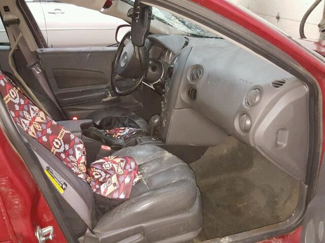 2G2WS522451162651 - 2005 PONTIAC GRAND PRIX MAROON photo 5