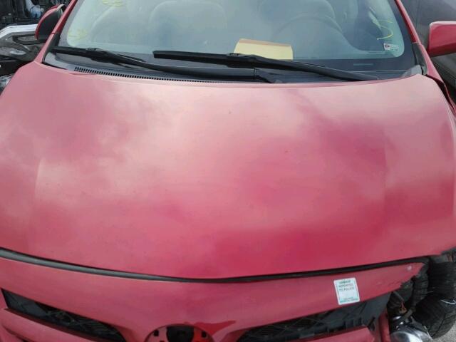 2T1BU4EE0DC058999 - 2013 TOYOTA COROLLA BA RED photo 7