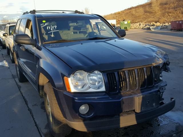 1J4HR48N65C727658 - 2005 JEEP GRAND CHER BLUE photo 1