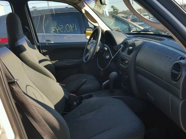 1J4GL48K82W116267 - 2002 JEEP LIBERTY SP WHITE photo 5