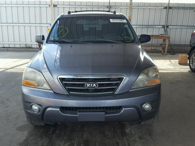 KNDJD736X75695683 - 2007 KIA SORENTO EX GRAY photo 9