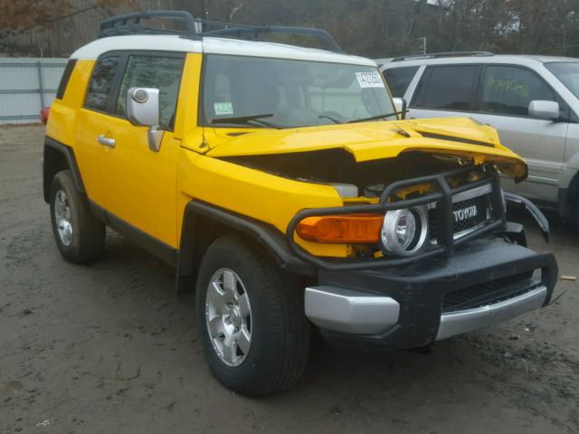 JTEBU11F170073065 - 2007 TOYOTA FJ CRUISER YELLOW photo 1