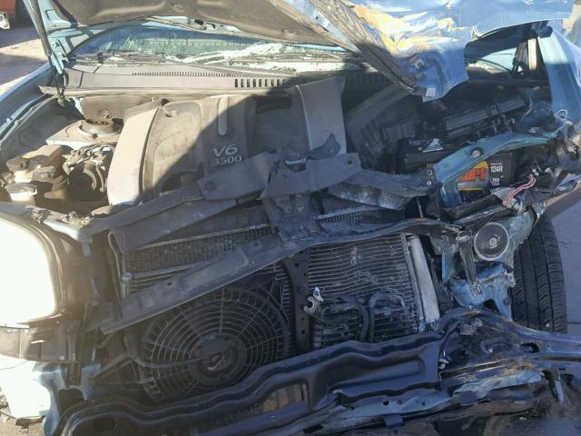 KM8SC73E23U542516 - 2003 HYUNDAI SANTA FE G BLUE photo 7