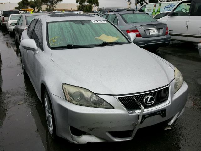 JTHBK262X65022301 - 2006 LEXUS IS 250 SILVER photo 1