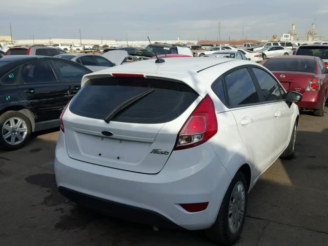 3FADP4TJ9FM123848 - 2015 FORD FIESTA S WHITE photo 4