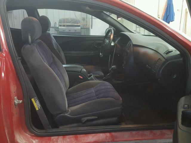 2G1WW12E159290634 - 2005 CHEVROLET MONTE CARL 红色 照片 5