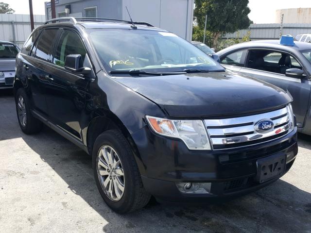 2FMDK49C67BA92848 - 2007 FORD EDGE SEL P BLACK photo 1