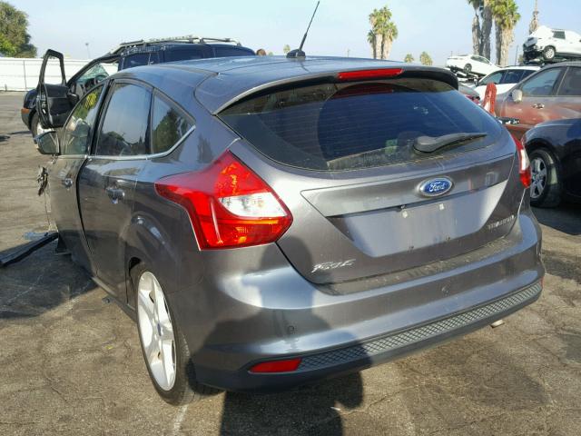 1FADP3N2XEL131697 - 2014 FORD FOCUS TITA GRAY photo 3