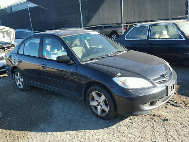 JHMES26714S000789 - 2004 HONDA CIVIC EX 黑色 照片 1