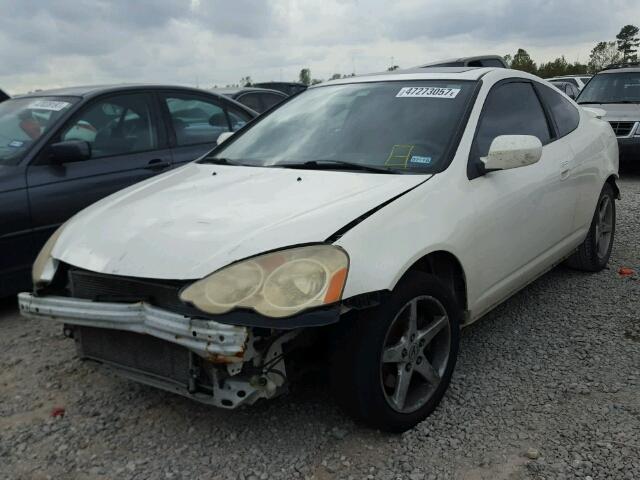 JH4DC53062C003695 - 2002 ACURA RSX TYPE-S WHITE photo 2