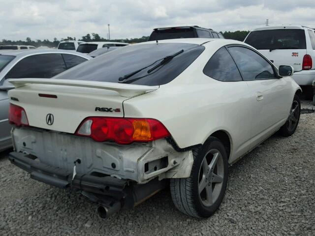 JH4DC53062C003695 - 2002 ACURA RSX TYPE-S WHITE photo 4