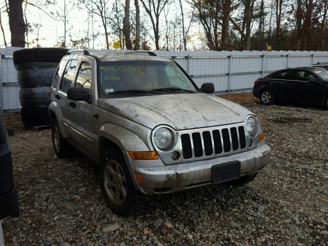 1J4GL58KX7W523701 - 2007 JEEP LIBERTY LI SILVER photo 1