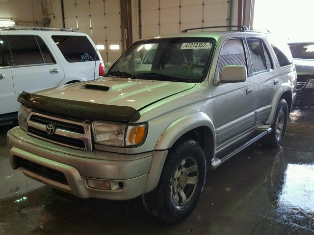 JT3HN87R5Y9036138 - 2000 TOYOTA 4RUNNER LI SILVER photo 2