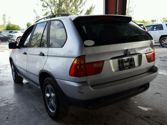 WBAFA53511LP26099 - 2001 BMW X5 3.0I GRAY photo 3