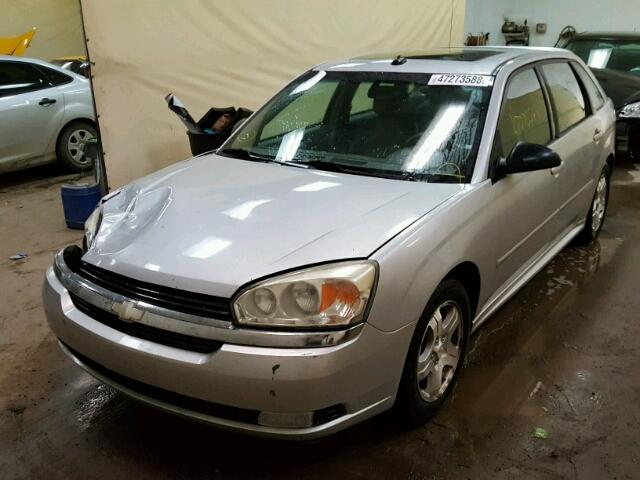 1G1ZU64805F171097 - 2005 CHEVROLET MALIBU MAX ვერცხლისფერი ფოტო 2